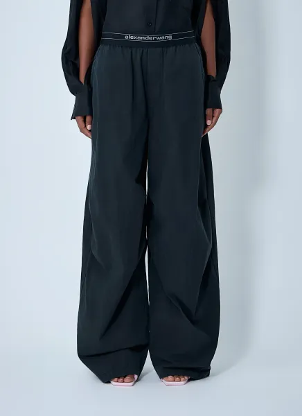 Logo Motif Elasticated Pants