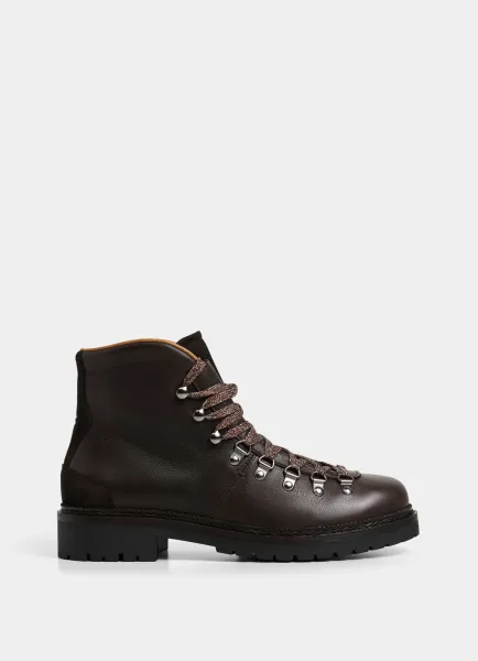 Hackett Leather Verbier Hiker Boot