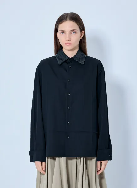 Bottega Veneta Light Wool Twill Shirt