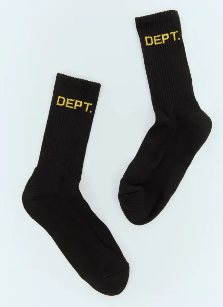 Logo Jacquard Socks