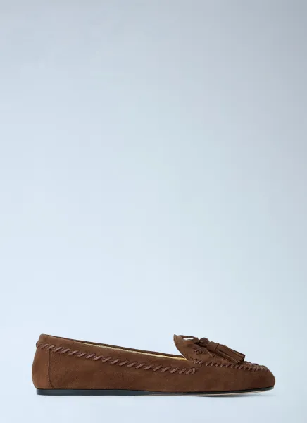 Suede Loafers