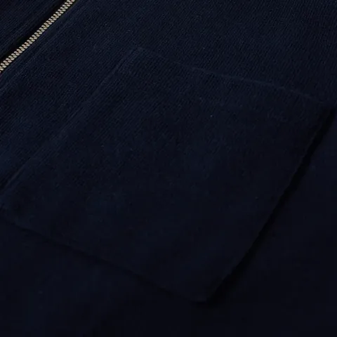 Magne Fine Waffle Zip Knit