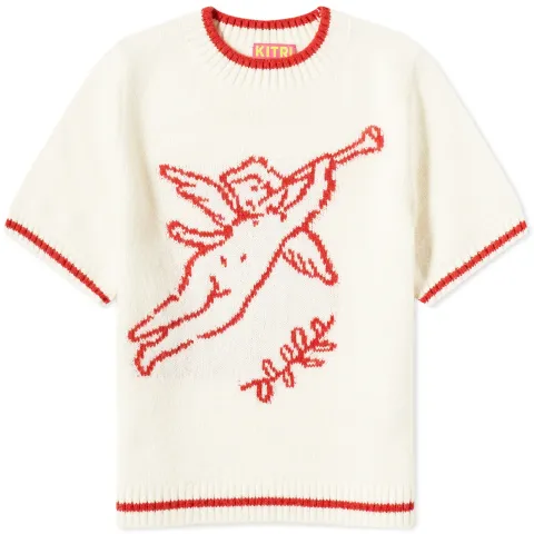 Ara Red 'Cherub' Knit Top