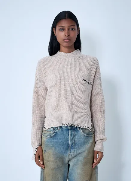 Logo Embroidery Sweater