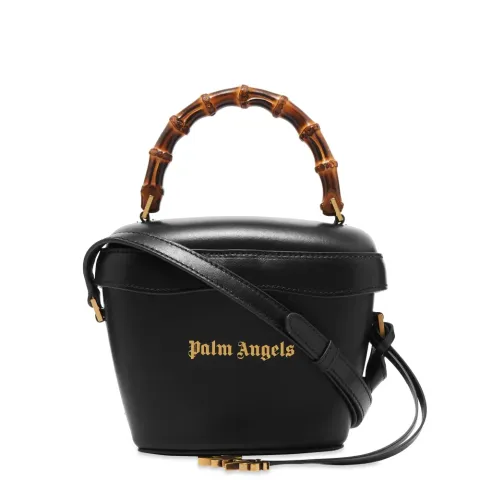 Bamboo Leather Padlock Bag