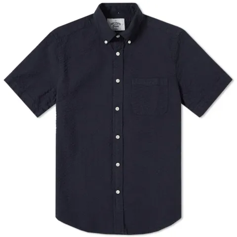 Short Sleeve Atlantico Seersucker Shirt