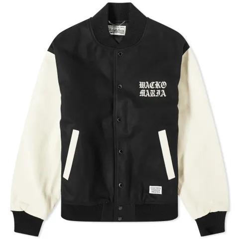 Leather Varsity Jacket