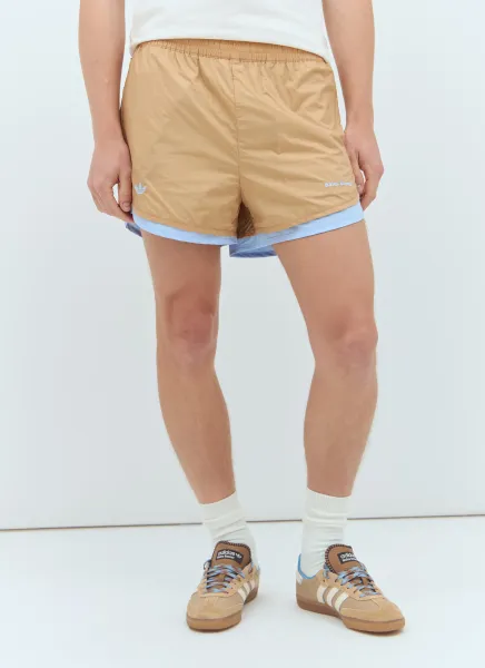 Nylon Double-Layered Shorts