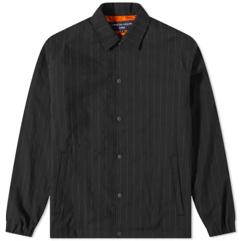 Striped Reversible Coach Jacket