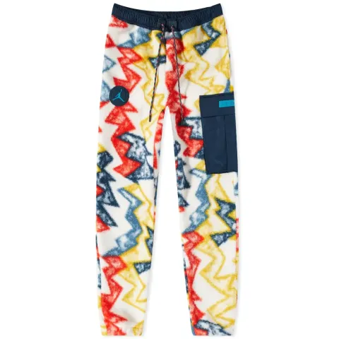 Mountainside Print Fleece Pants