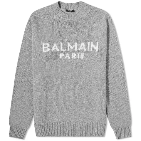 Merino Logo Knit Crew