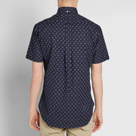 Short Sleeve Japanese Batik Shirt