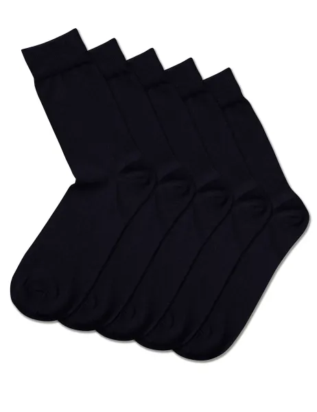 Charles Tyrwhitt 5 Pack Cotton Rich Socks Navy