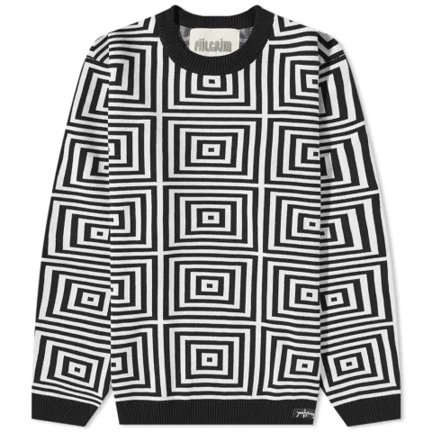 1967 Geometric Crew Knit