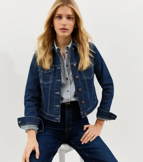 Women's Indigo Wash Denim Jacket