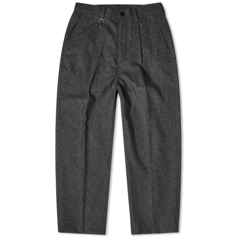SOPHNET. Single Tuck Wide Tapered Pants