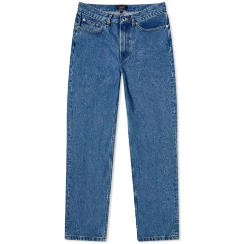 A.P.C. Jean Martin High Rise Straight Leg Jeans