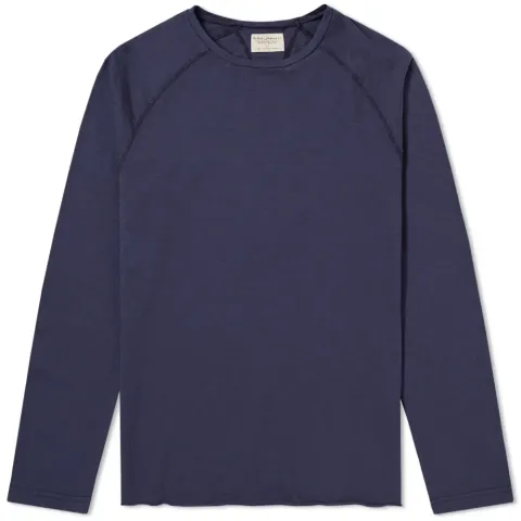 Nudie Otto Raw Hem Slub Tee