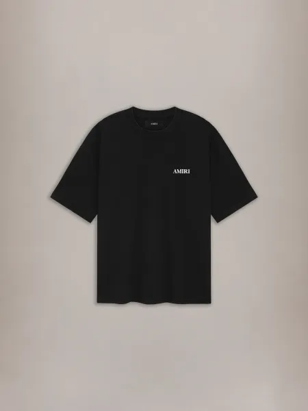 OVERSIZED SKATER TEE - BLACK