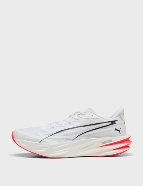 Puma Deviate Pure NITRO Running Trainers White Mix