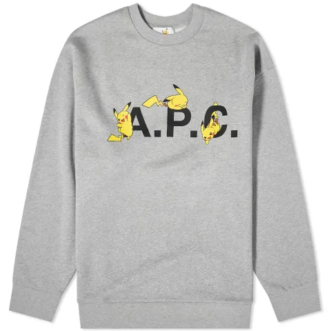 A.P.C. x Pokémon Pikachu Crew Sweater