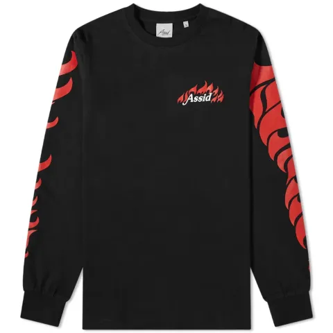 Satanic Rock Music Ls T-Shirt