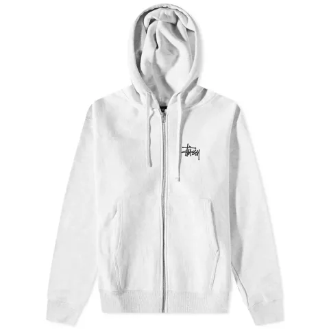 Basic Stussy Zip Hoodie