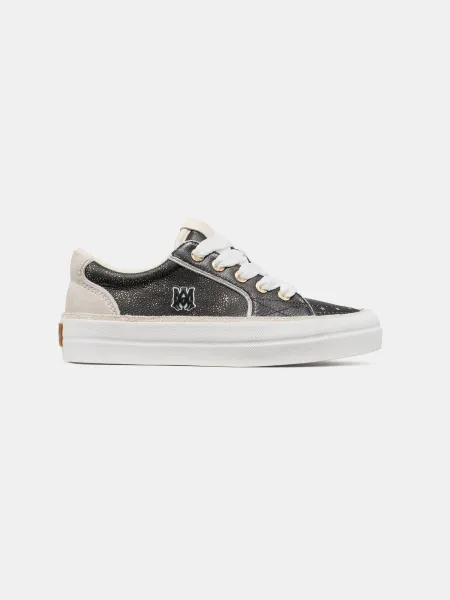 PEBBLED SUNSET SKATE - Black