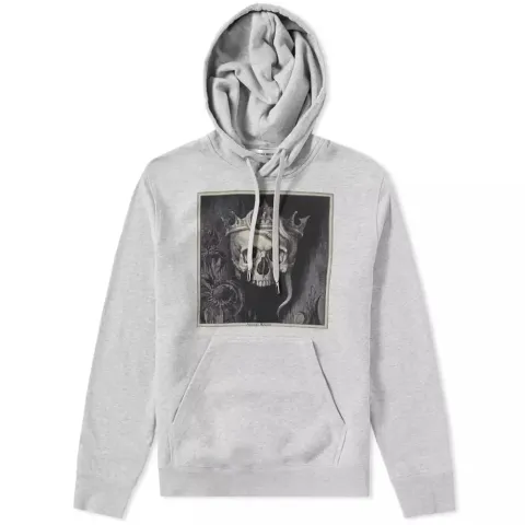 Placement Skull Print Hoody