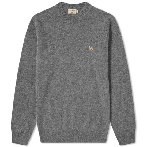Maison Kitsuné Fox Lambswool Crew Knit