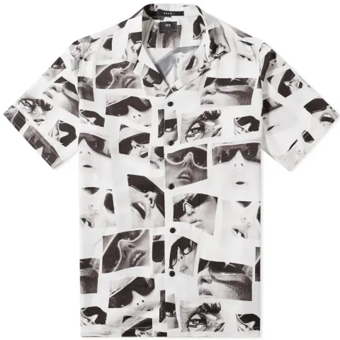 Short Sleeve Sedation Print Vacation Shirt