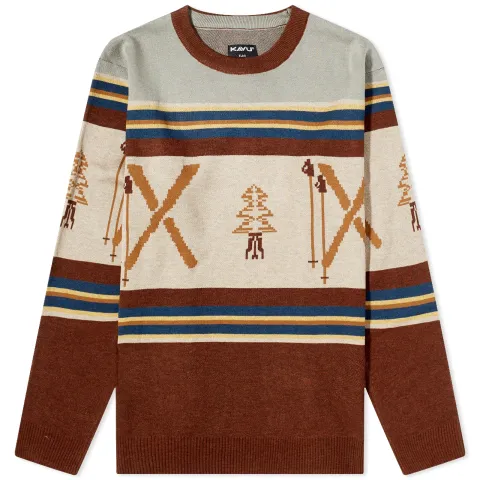 Highline Jacquard Crew Knit