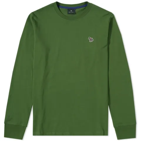 Long Sleeve Zebra Logo Tee
