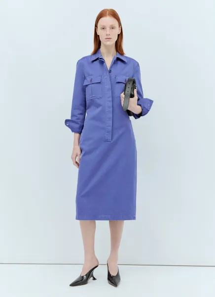 Canvas Shirt Dress