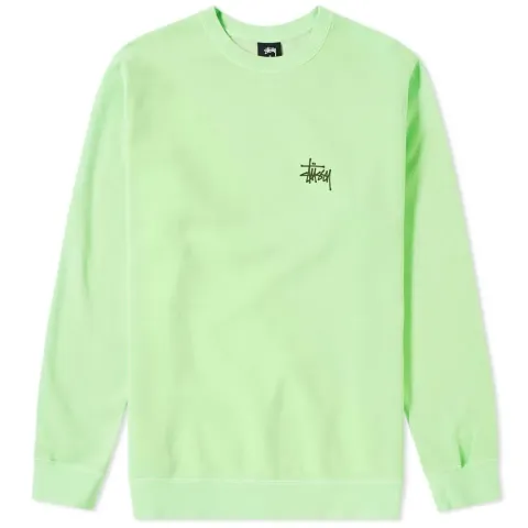 Basic Pigment Dyed Crew Sweat