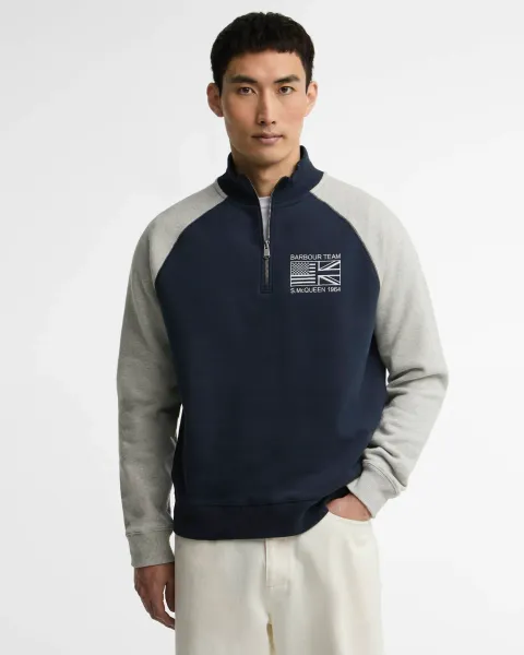 Steve McQueen Kenny Half-Zip Sweatshirt