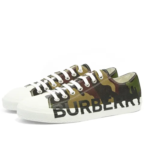 Larkhall Camo Logo Sneaker