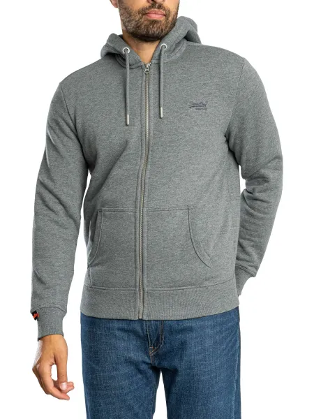 Essential Logo Zip Hoodie