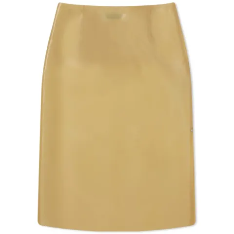 Latex Pencil Skirt