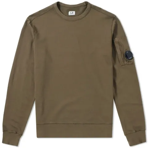 Garment Dyed Light Fleece Arm Lens Sweat