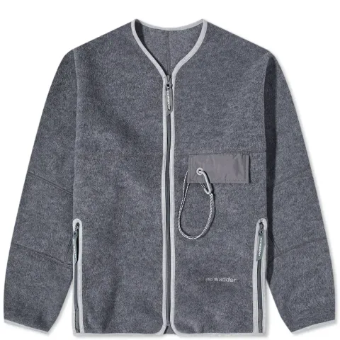 Wool Fleece Cardigan
