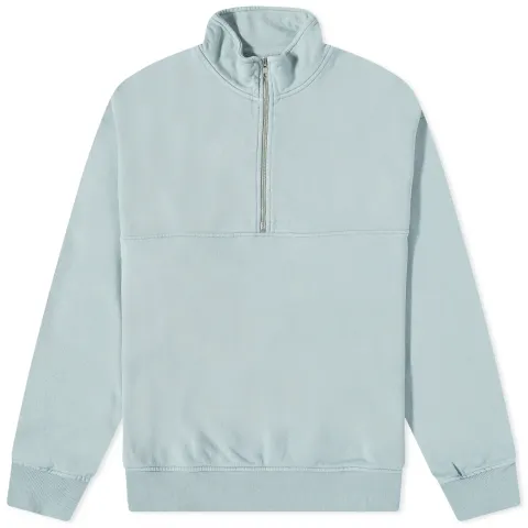 Organic Quarter Zip Popover Sweat