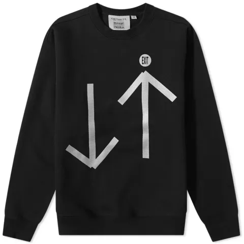 x Exit Records Crew Sweat
