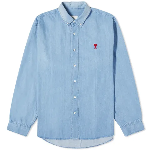 Small A Heart Denim Shirt