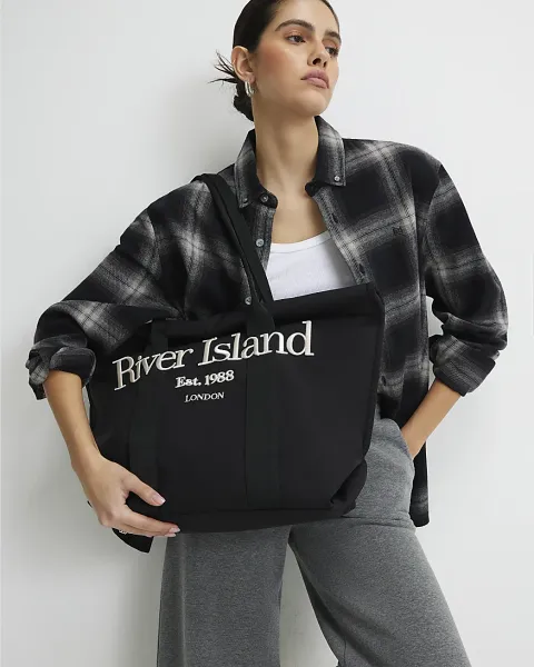 River Island Roll Top Holdall Bag