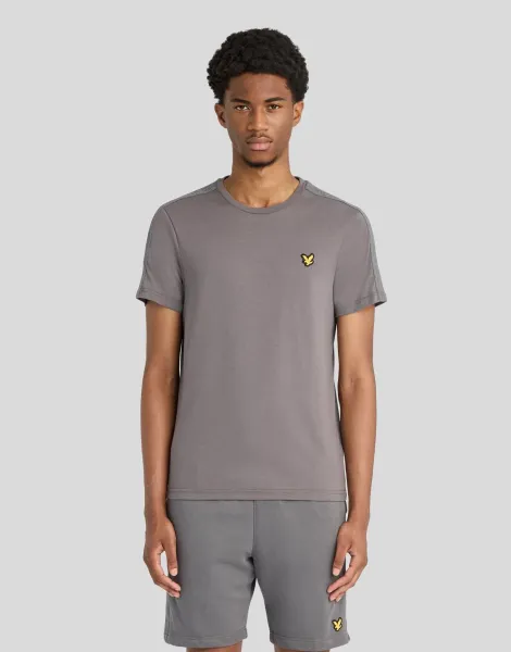 Lyle & Scott Sports Jacquard Tape T-Shirt