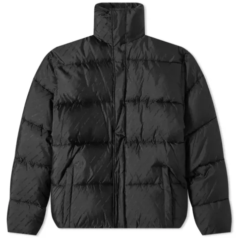 All Over BB Logo Puffer Jacket