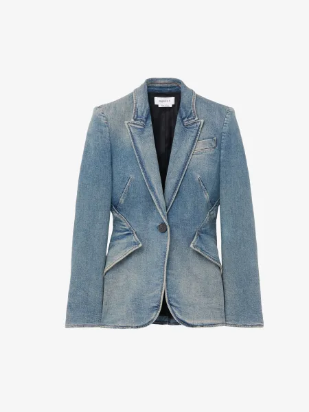 Stretch Denim Jacket