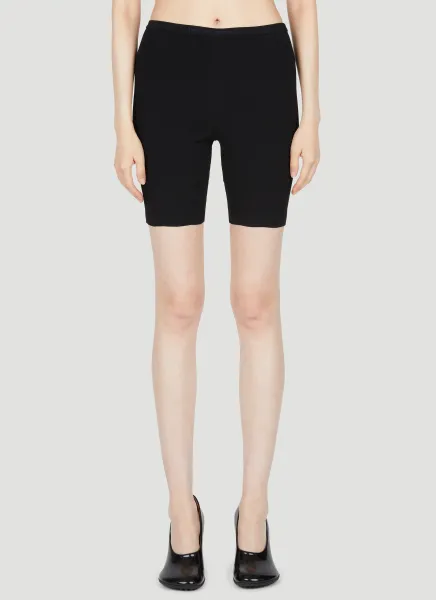 Embroidered Logo Cycling Shorts