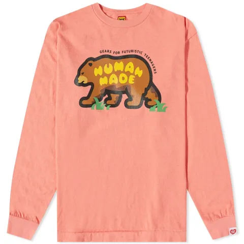 Long Sleeve Bear T-Shirt